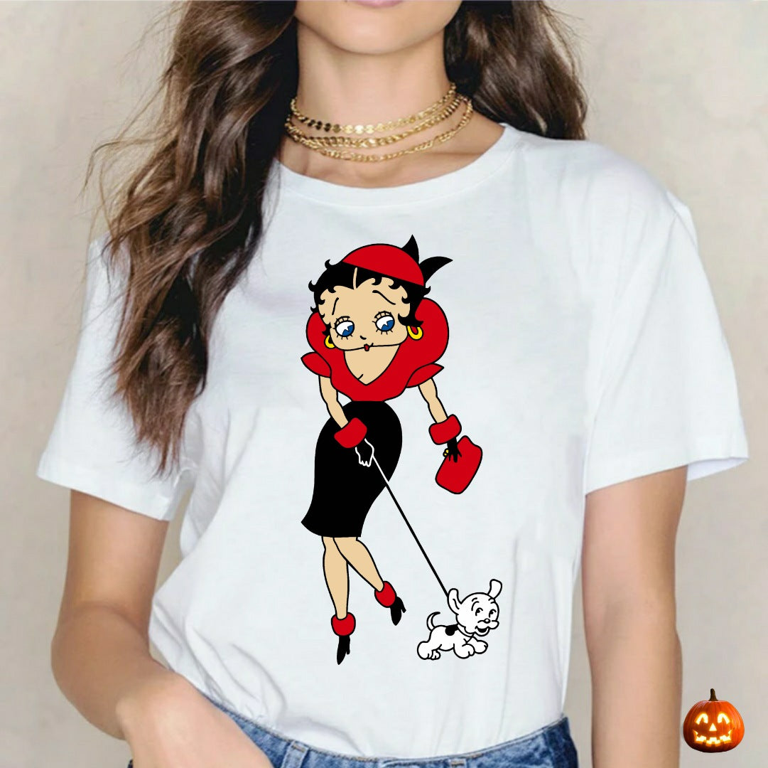 Betty Boop T-shirt Images DTF/Sublimation Bundle