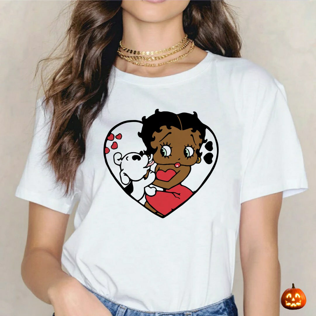 Betty Boop T-shirt Images DTF/Sublimation Bundle