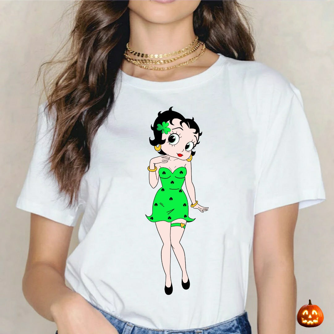 Betty Boop T-shirt Images DTF/Sublimation Bundle