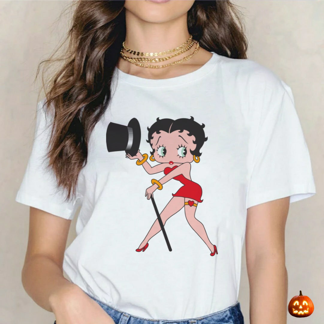 Betty Boop T-shirt Images DTF/Sublimation Bundle