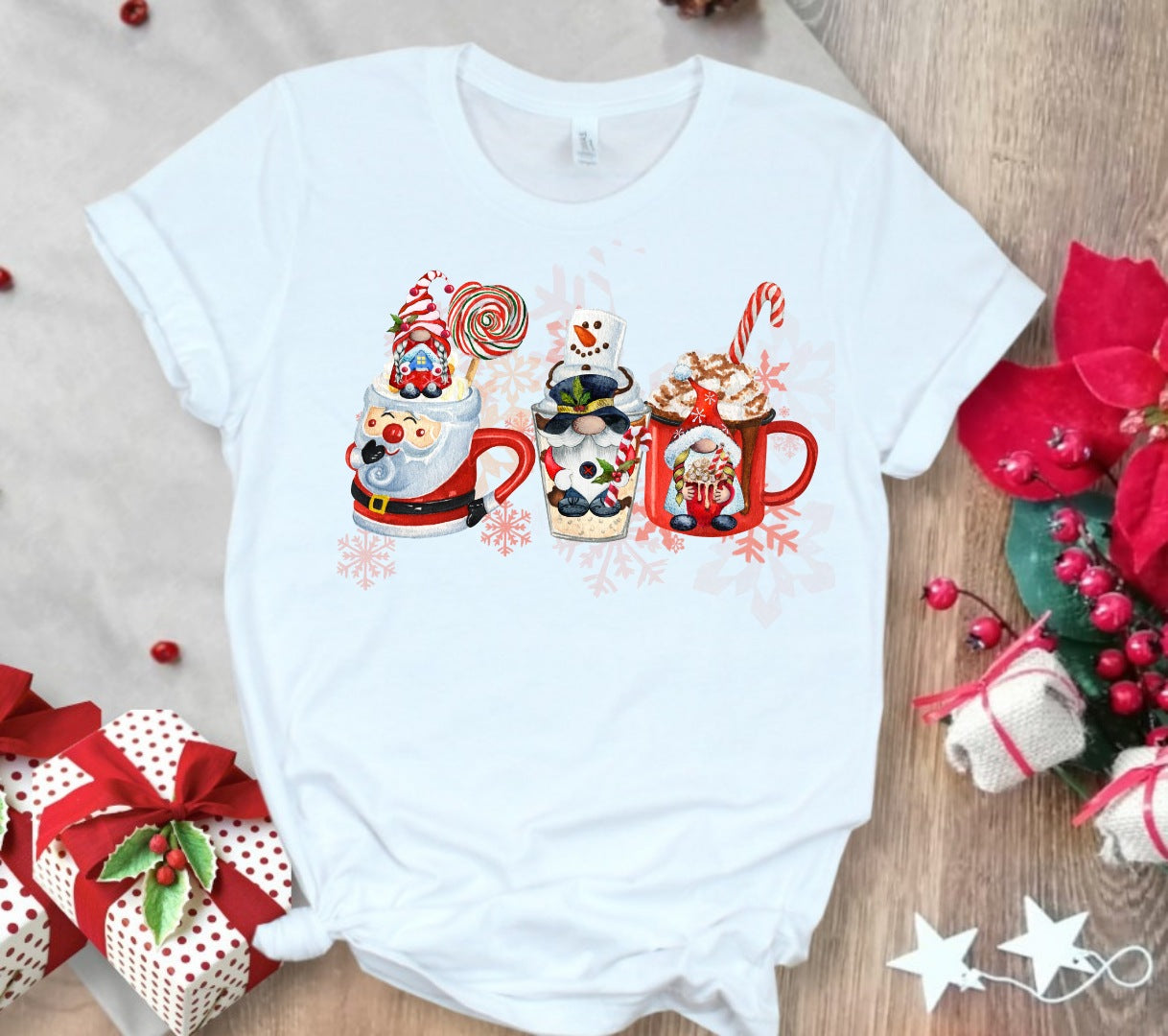 Christmas Coffee Sublimation T-Shirt/DTF Images Bundle