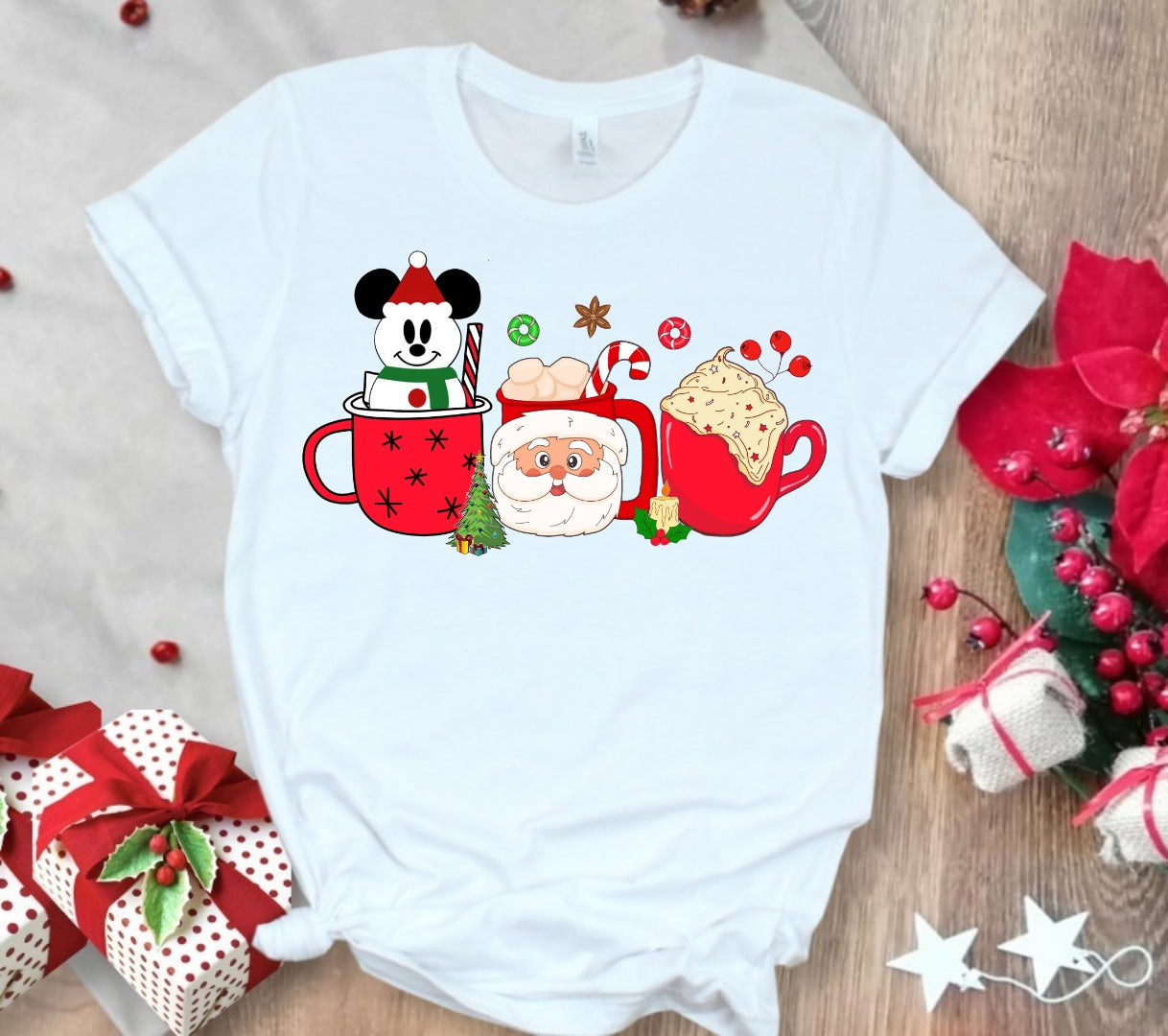 Christmas Coffee Sublimation T-Shirt/DTF Images Bundle