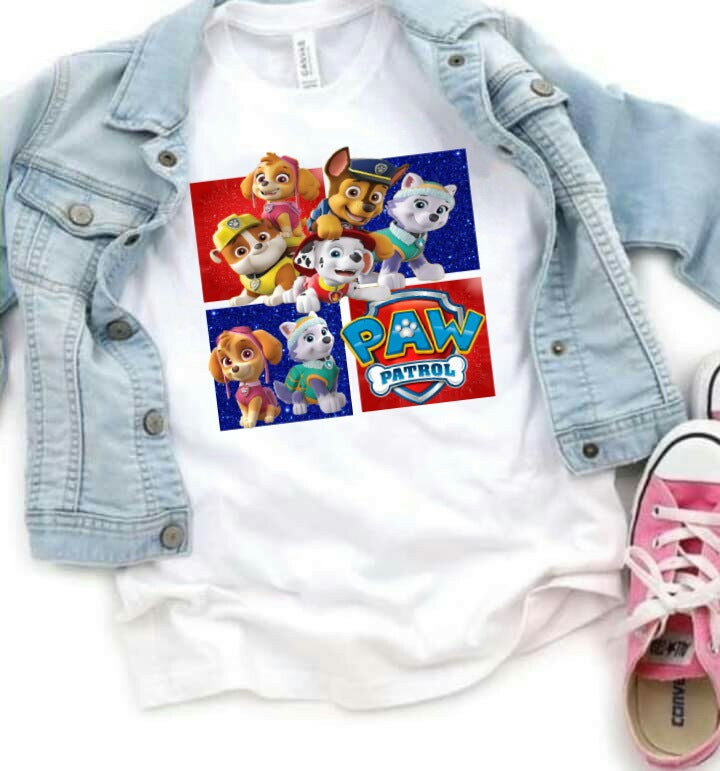 Kids Cartoon Sublimation/DTF T-Shirt Images Bundle