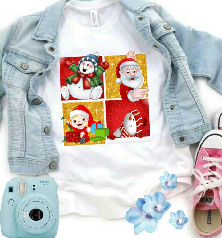 Kids Cartoon Sublimation/DTF T-Shirt Images Bundle