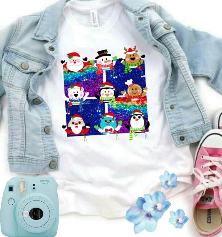 Kids Cartoon Sublimation/DTF T-Shirt Images Bundle