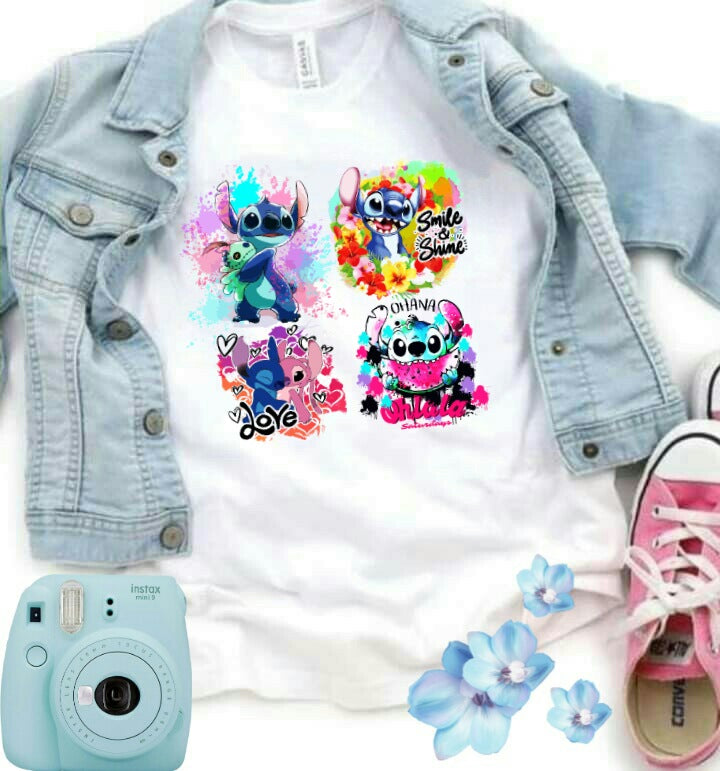 Kids Cartoon Sublimation/DTF T-Shirt Images Bundle