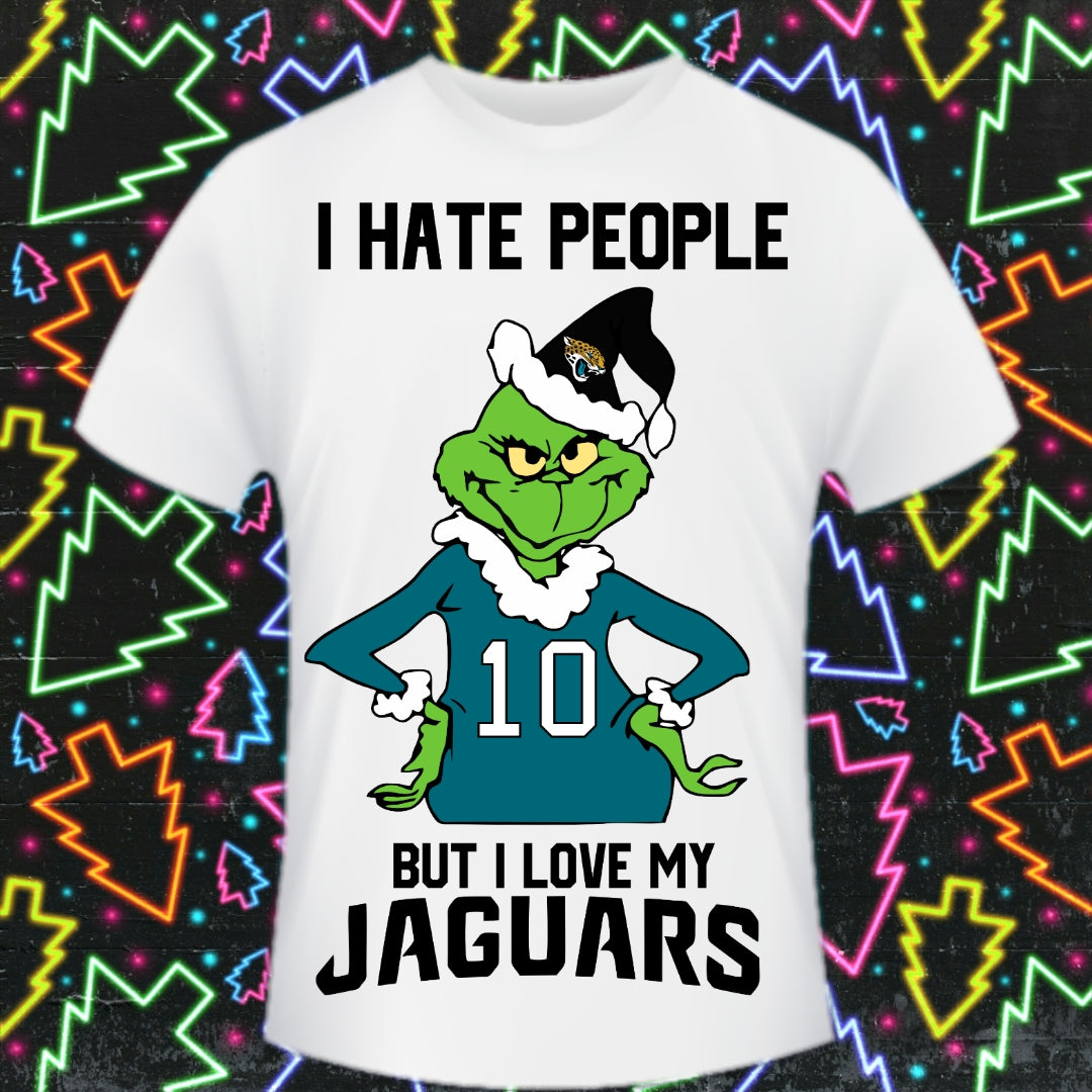 Christmas Football Grinch T-Shirt/DTF Images