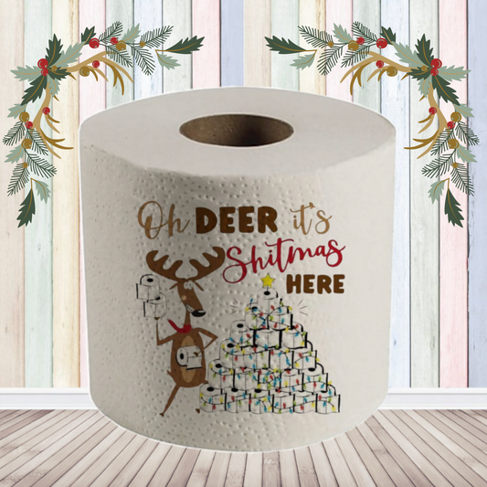 Christmas Sublimation Toilet Paper Images Bundle