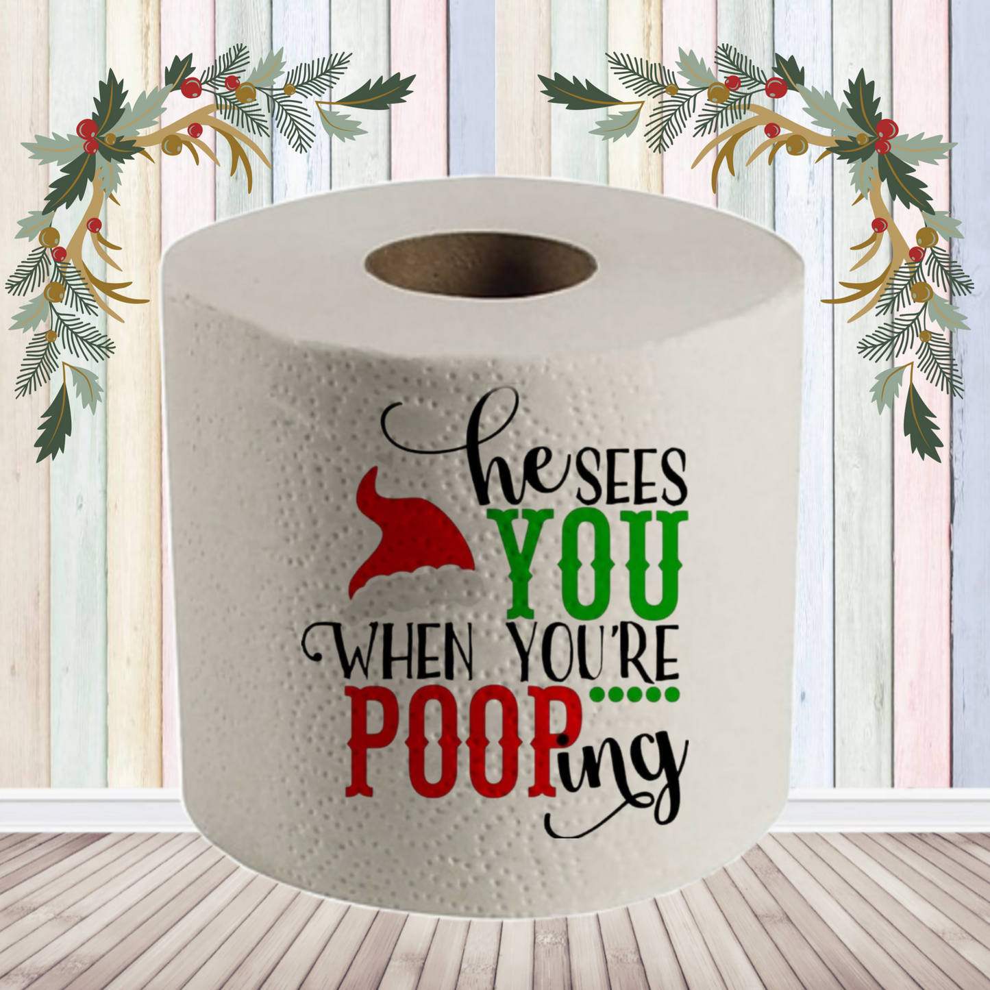 Christmas Sublimation Toilet Paper Images Bundle