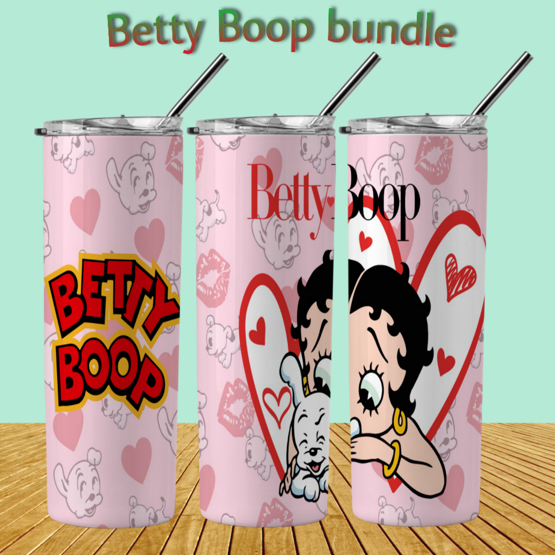 Betty Boop 20oz Sublimation Images Bundle