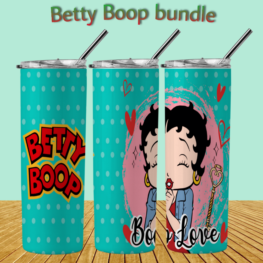 Betty Boop 20oz Sublimation Images Bundle