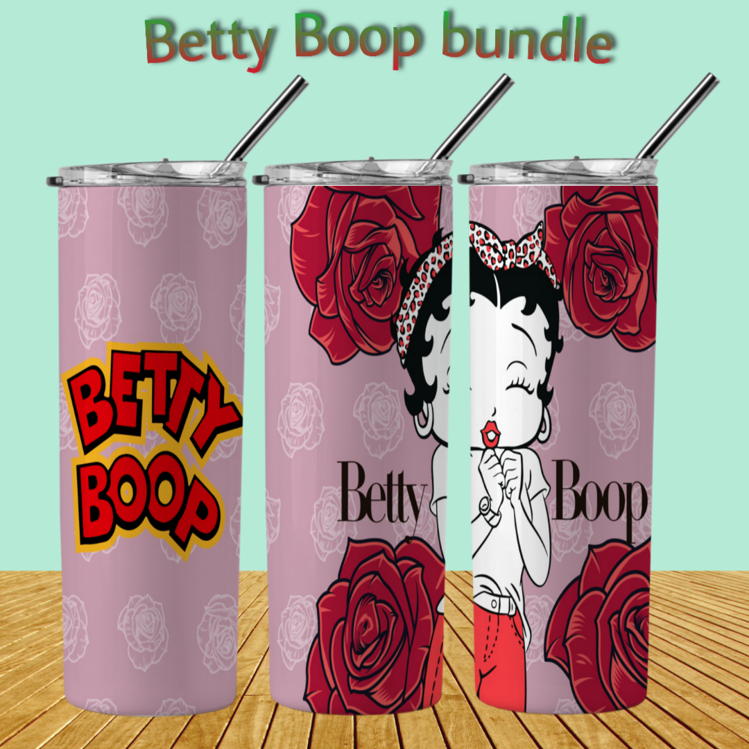 Betty Boop 20oz Sublimation Images Bundle