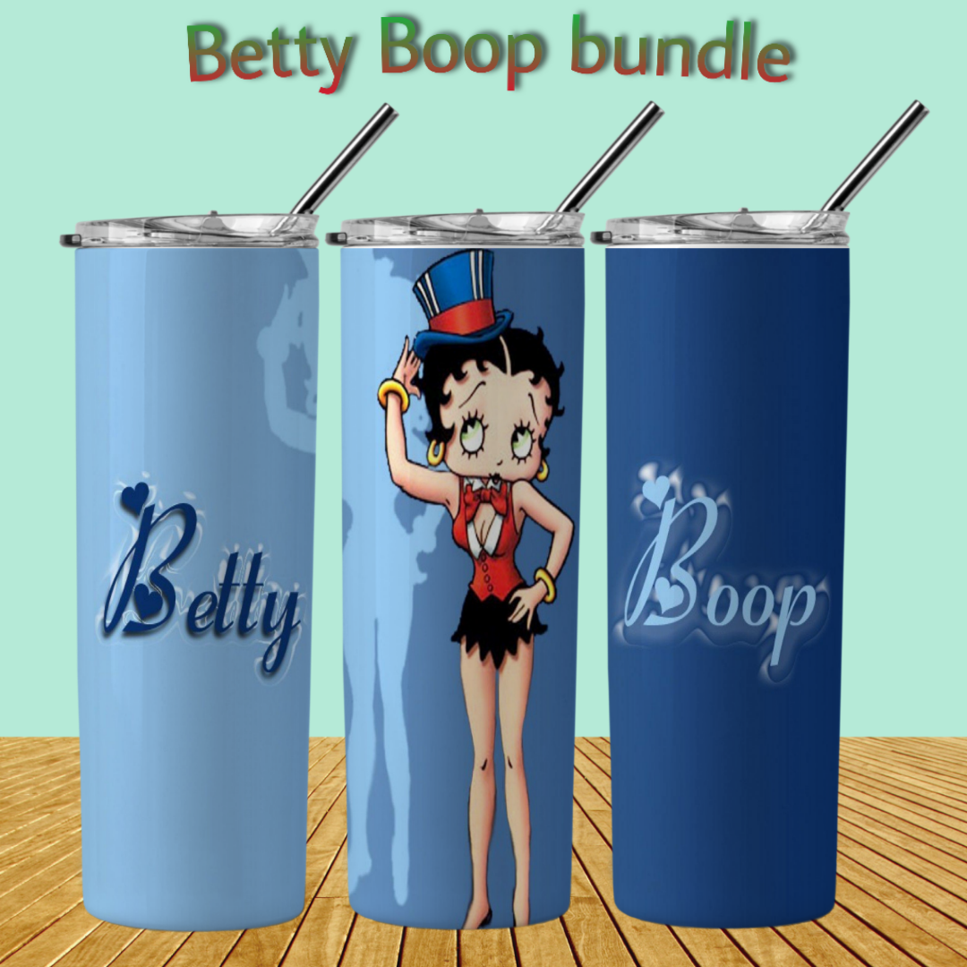 Betty Boop 20oz Sublimation Images Bundle