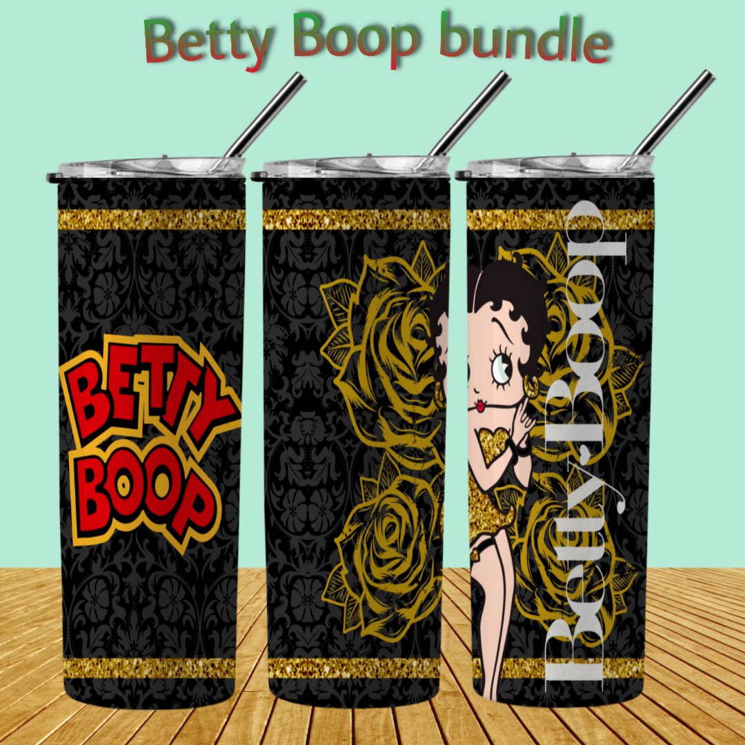 Betty Boop 20oz Sublimation Images Bundle