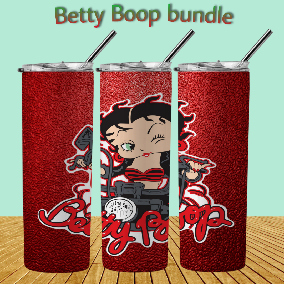 Betty Boop 20oz Sublimation Images Bundle