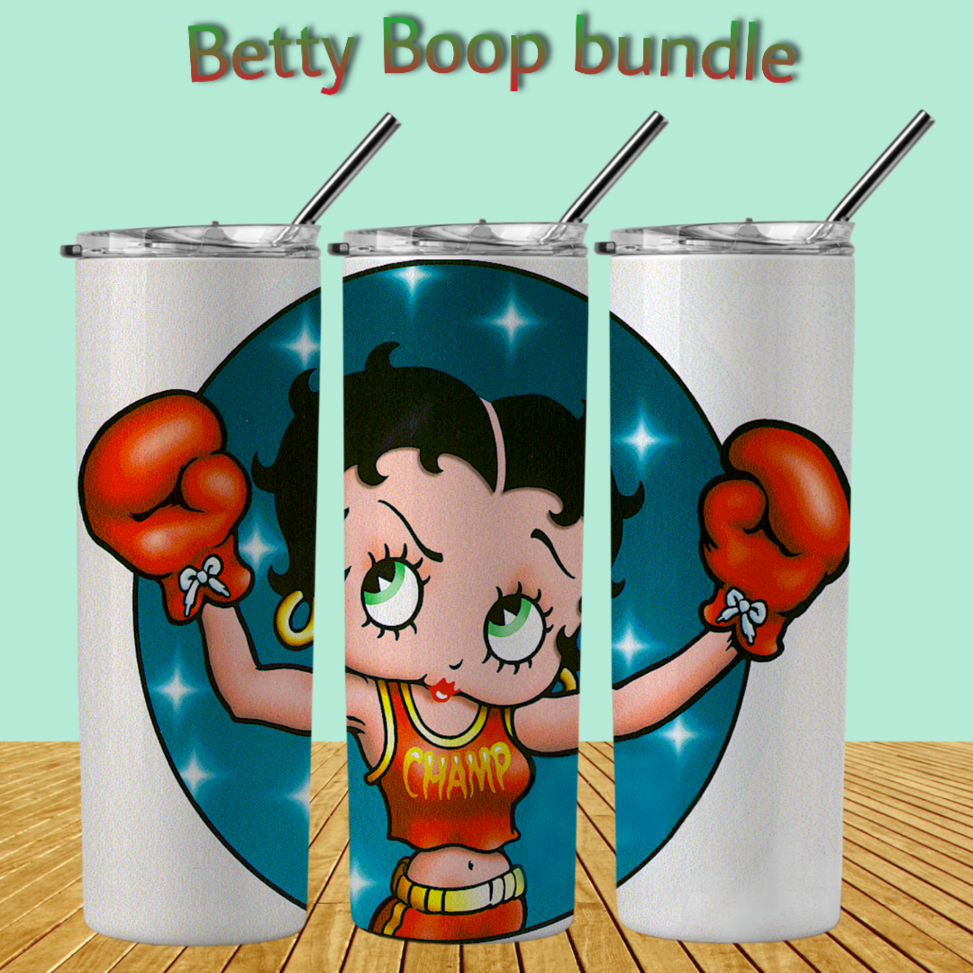 Betty Boop 20oz Sublimation Images Bundle