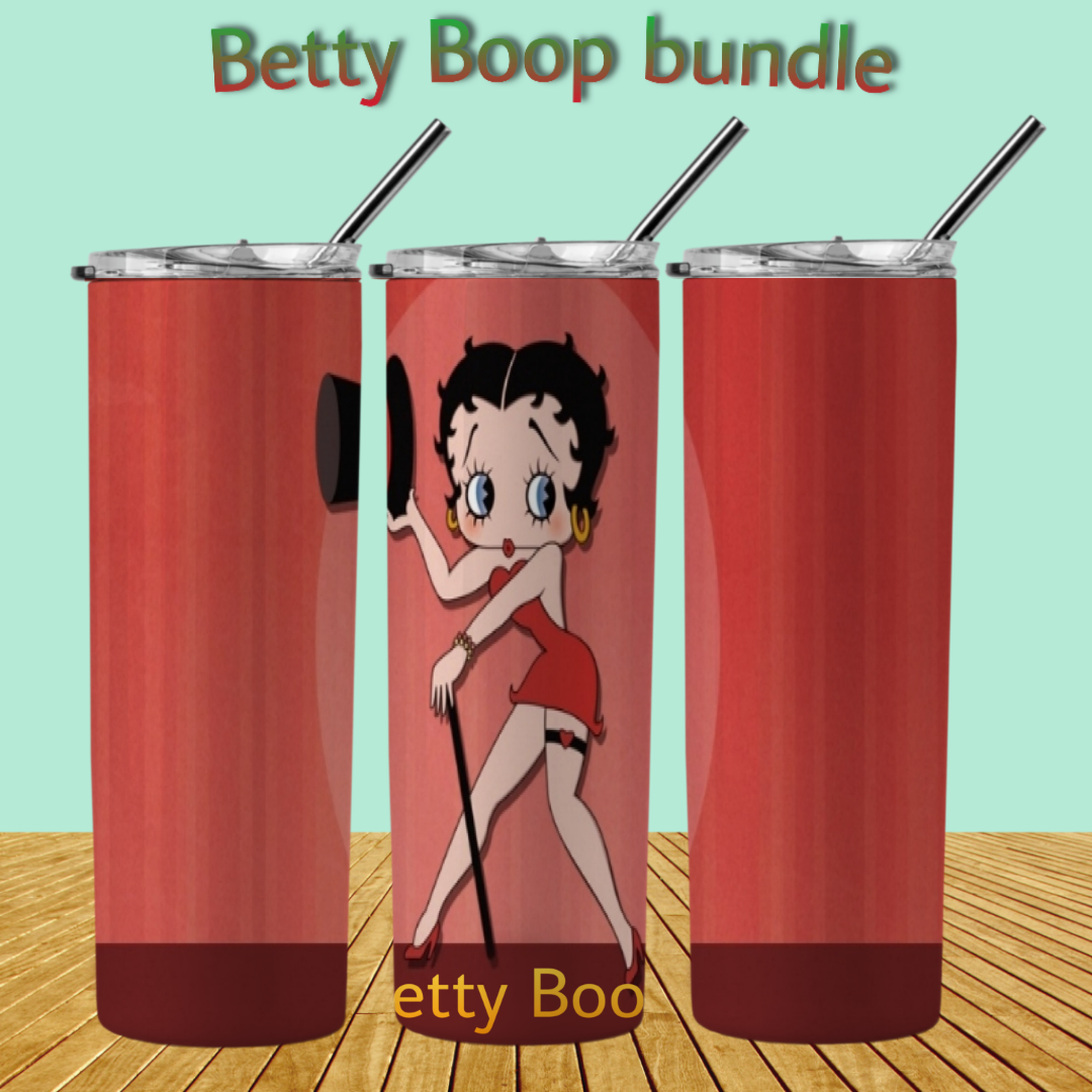 Betty Boop 20oz Sublimation Images Bundle