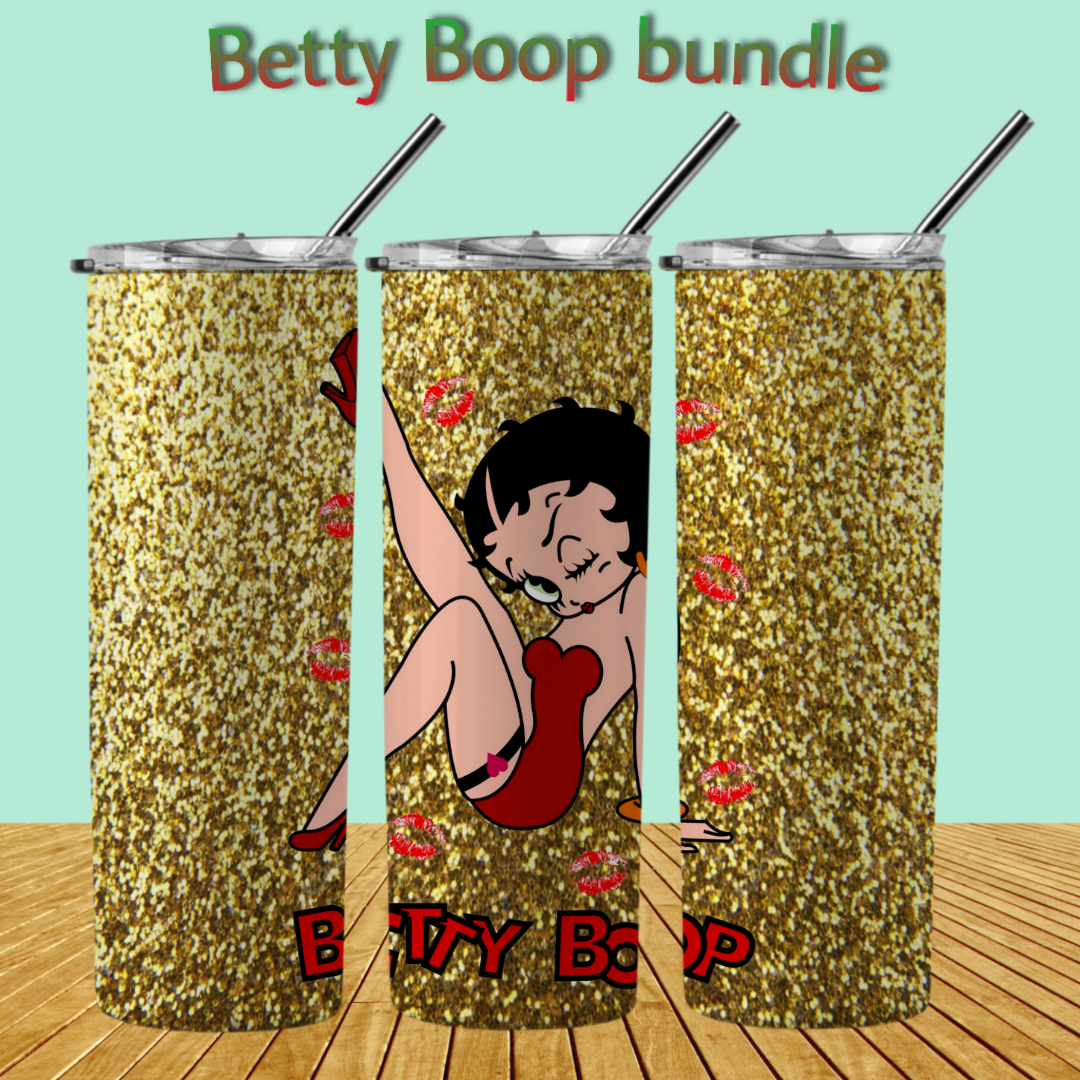 Betty Boop 20oz Sublimation Images Bundle