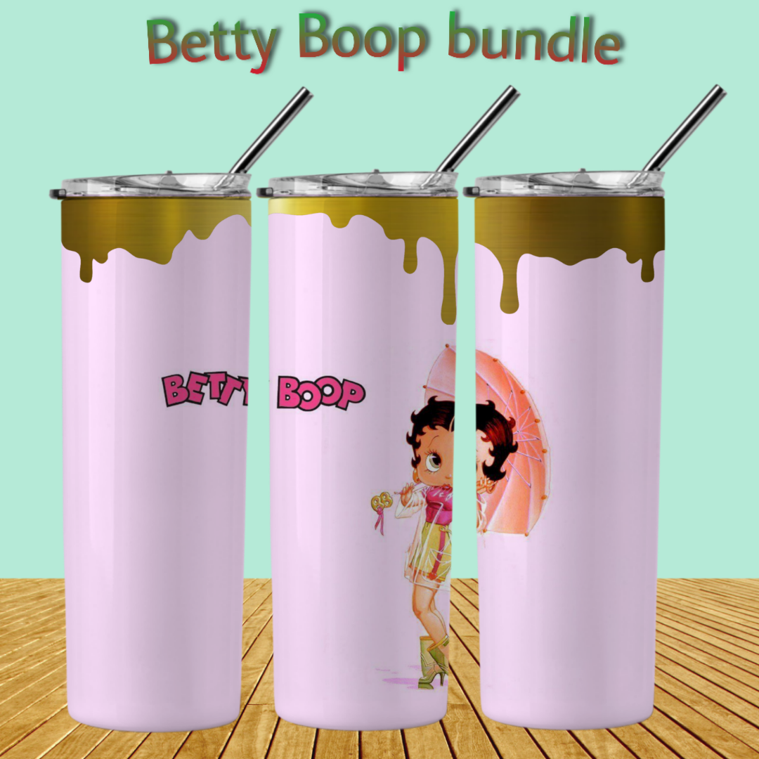 Betty Boop 20oz Sublimation Images Bundle