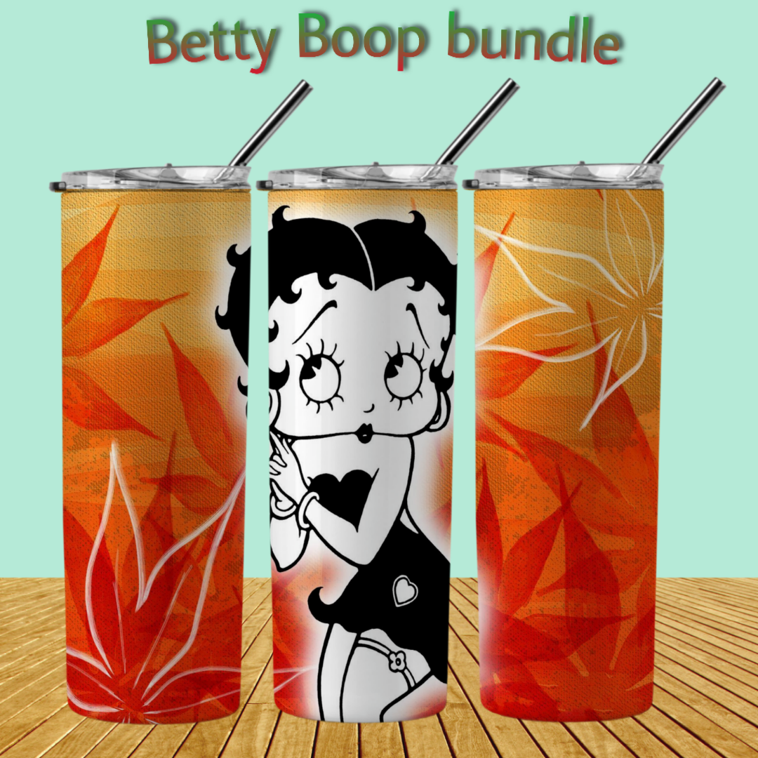 Betty Boop 20oz Sublimation Images Bundle