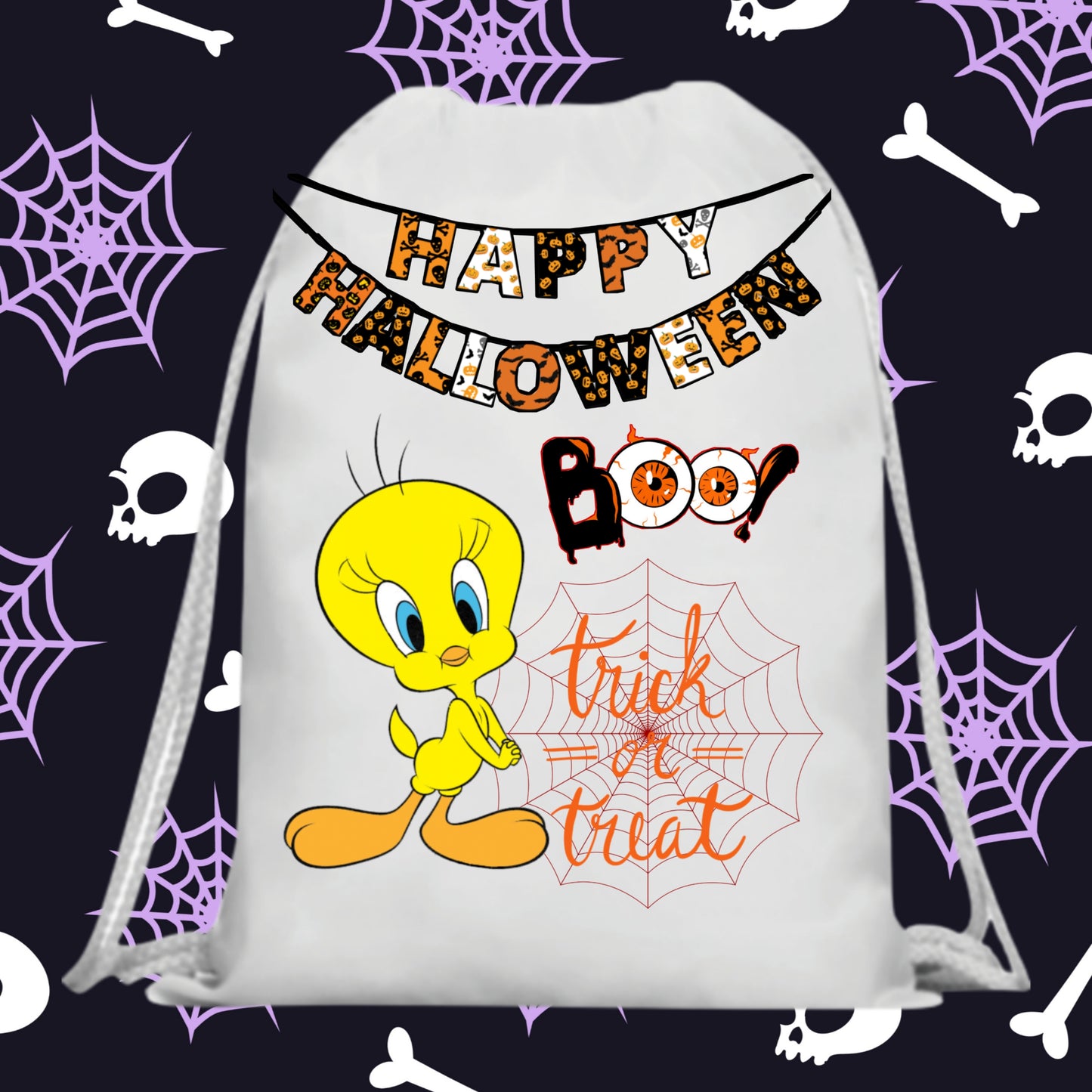 60 Halloween Treat Bag Sublimation Images Bundle