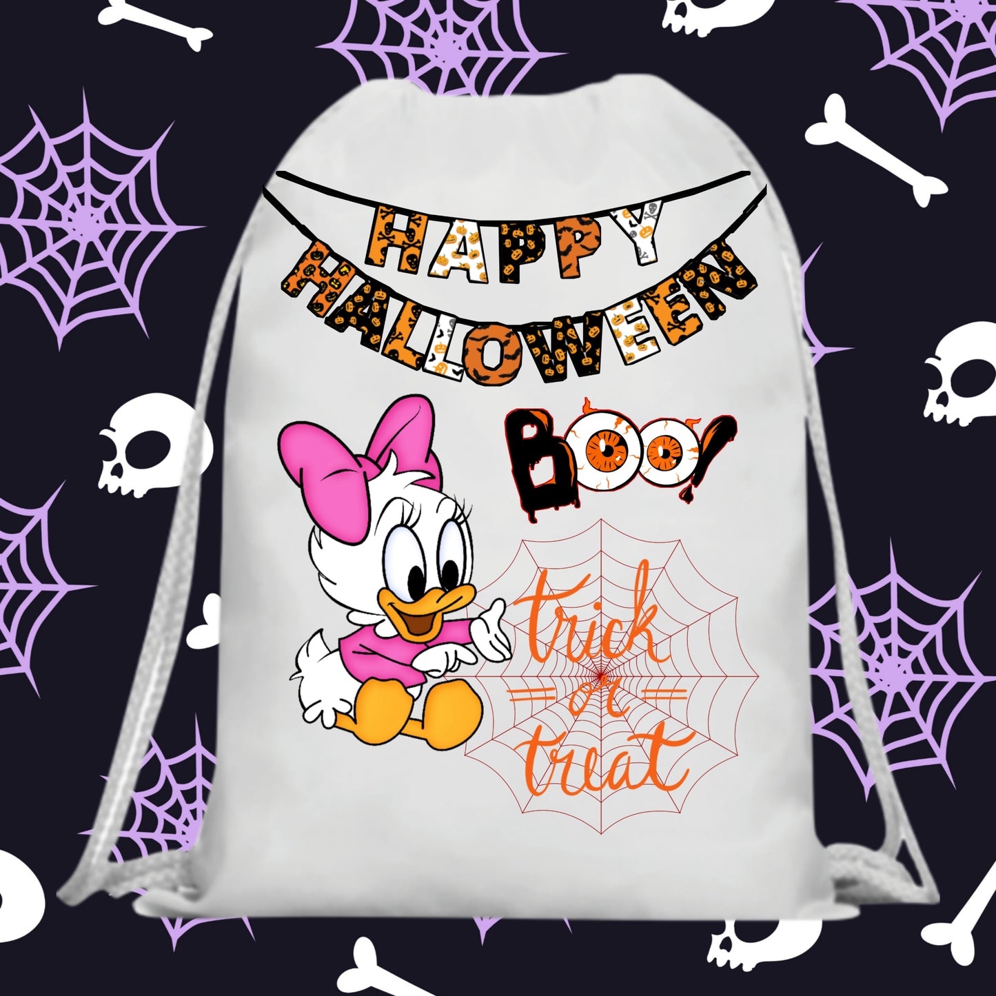 60 Halloween Treat Bag Sublimation Images Bundle