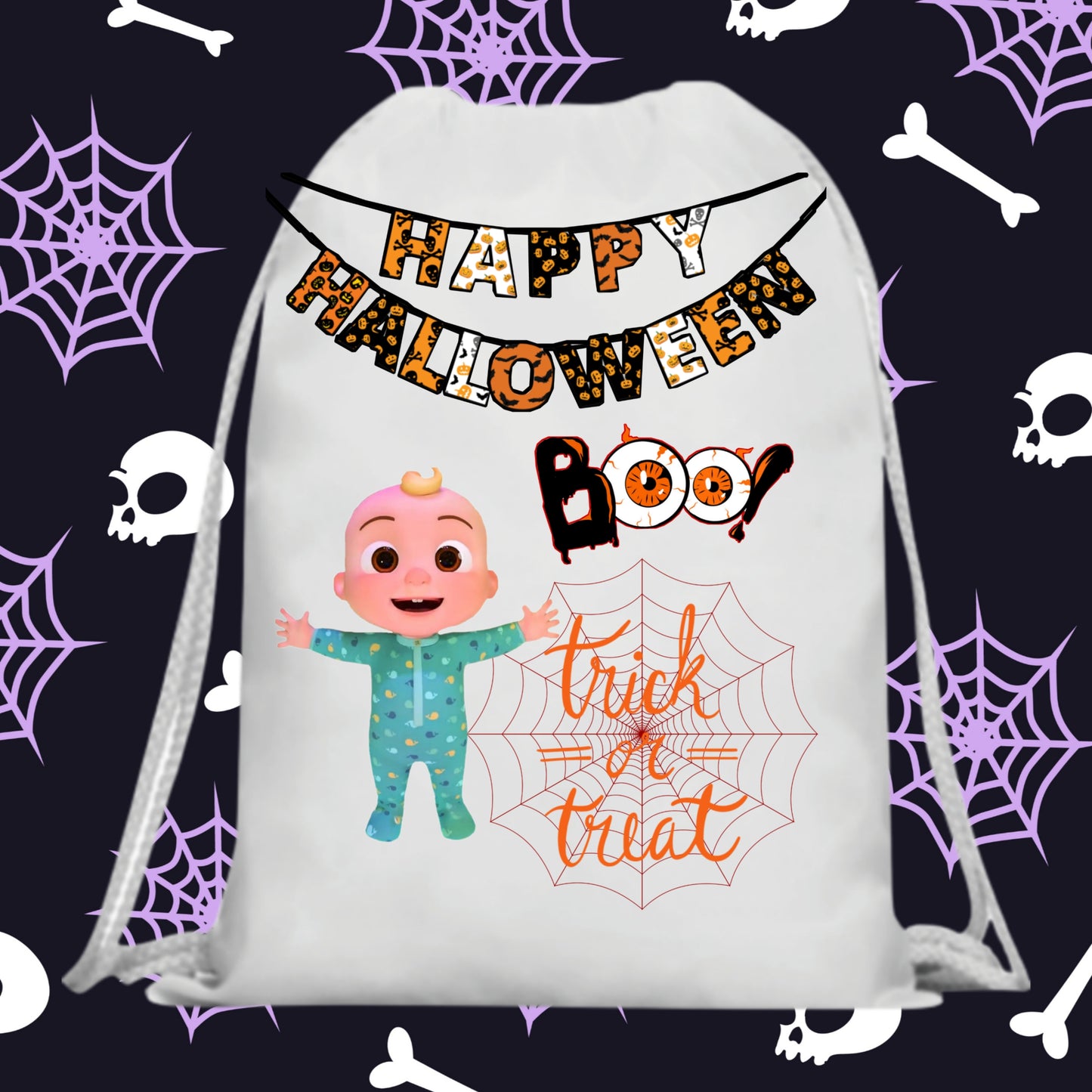 60 Halloween Treat Bag Sublimation Images Bundle