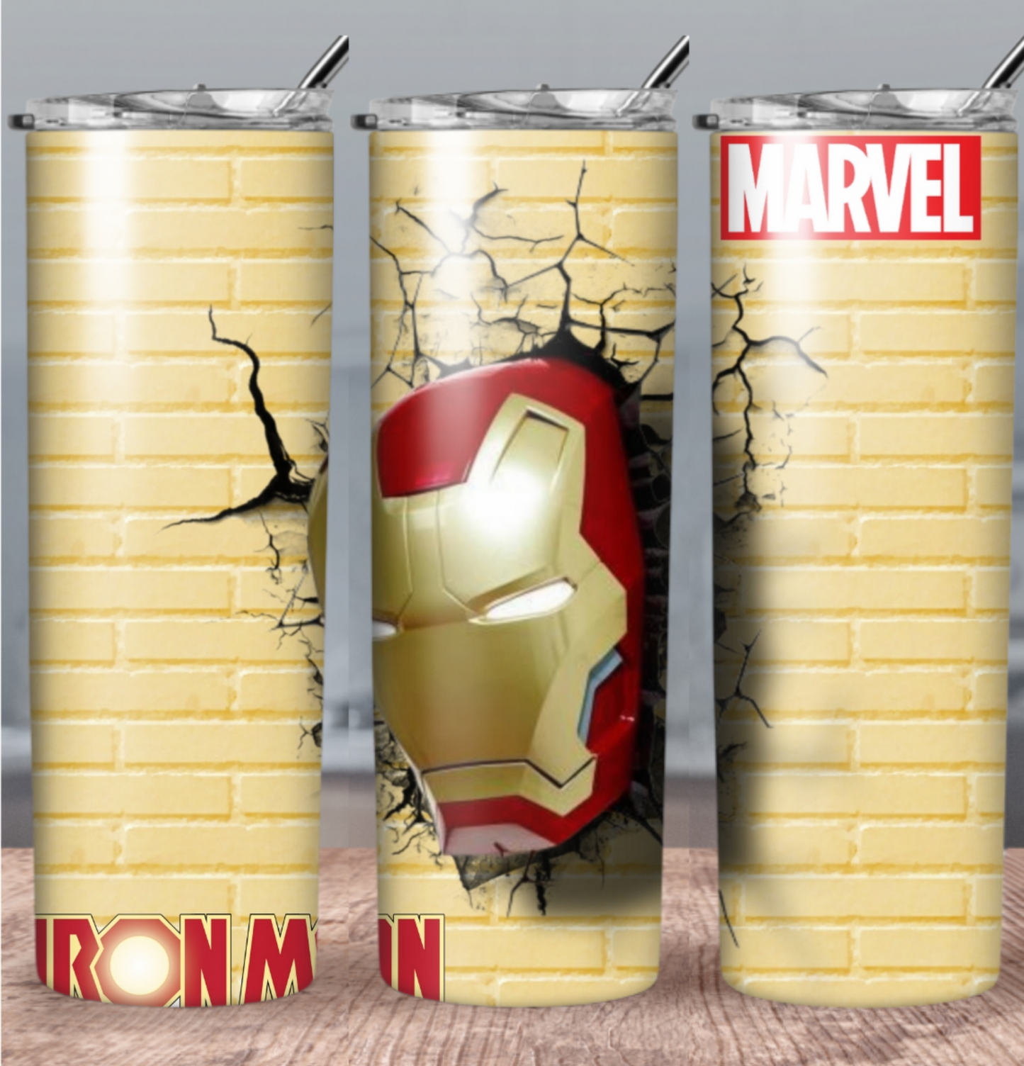 3D Superhero Sublimation 20oz Images Bundle