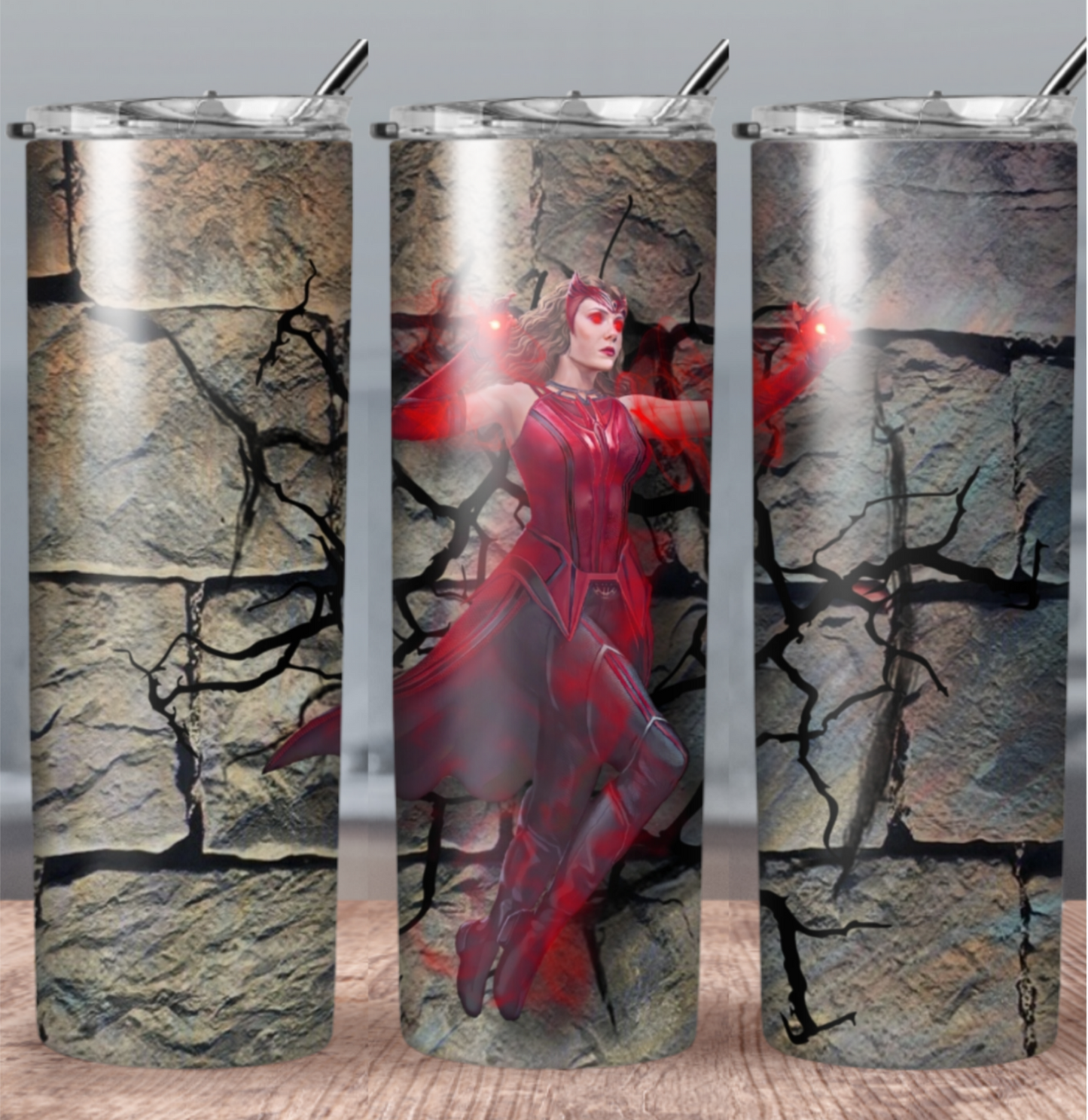 3D Superhero Sublimation 20oz Images Bundle