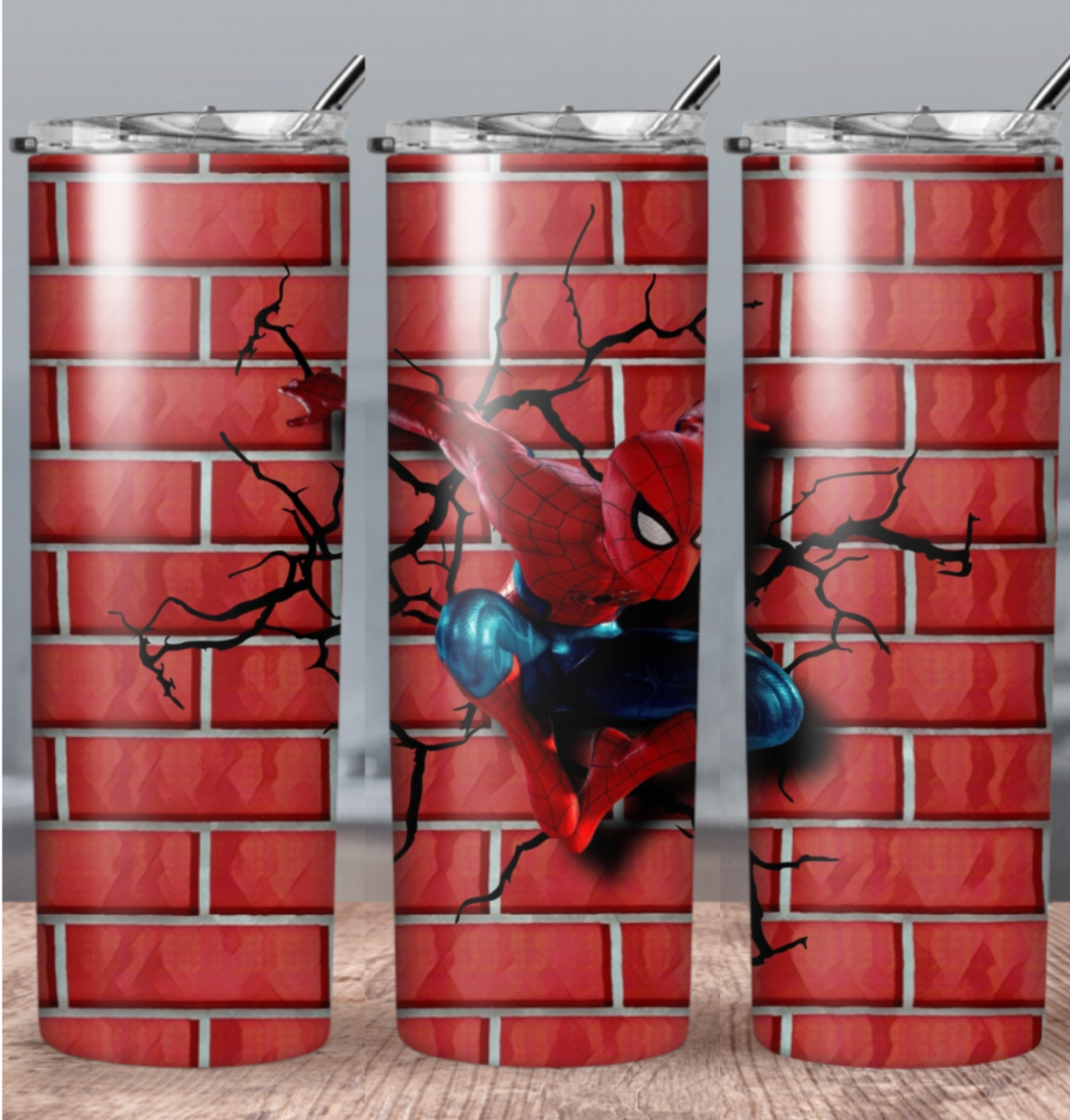 3D Superhero Sublimation 20oz Images Bundle