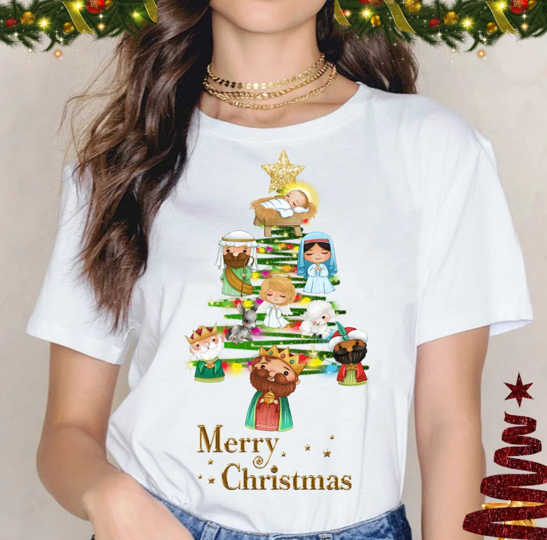 Christmas Tree Sublimation DTF/T-Shirt Images Bundle