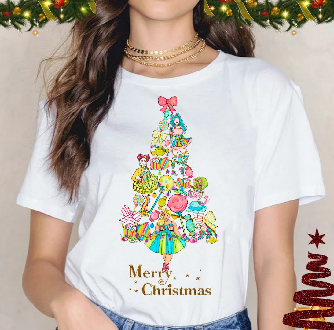 Christmas Tree Sublimation DTF/T-Shirt Images Bundle