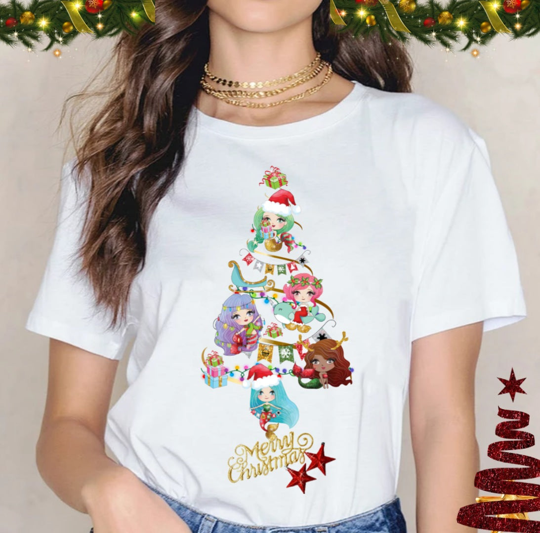 Christmas Tree Sublimation DTF/T-Shirt Images Bundle