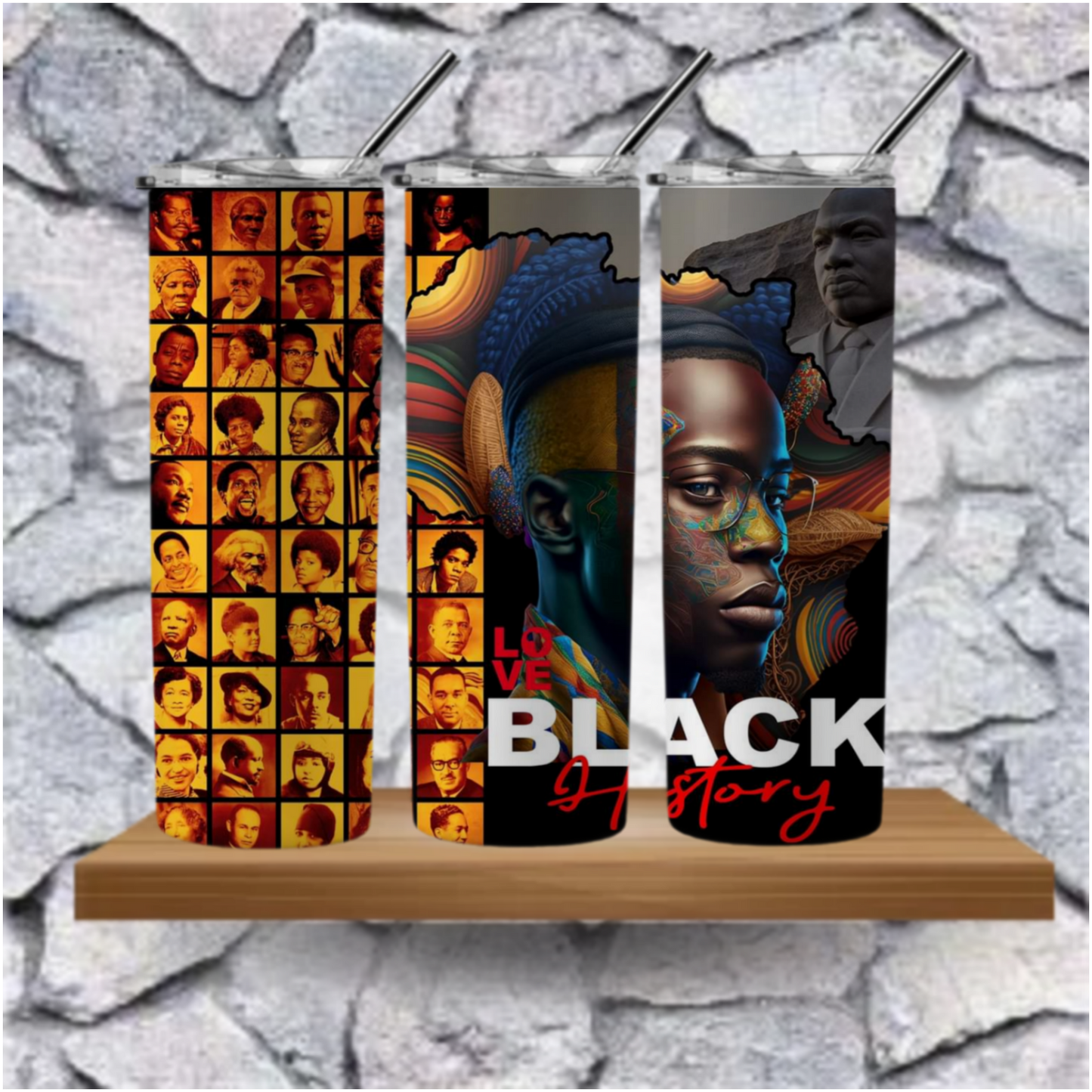 Black History 20oz Sublimation Images Bundle