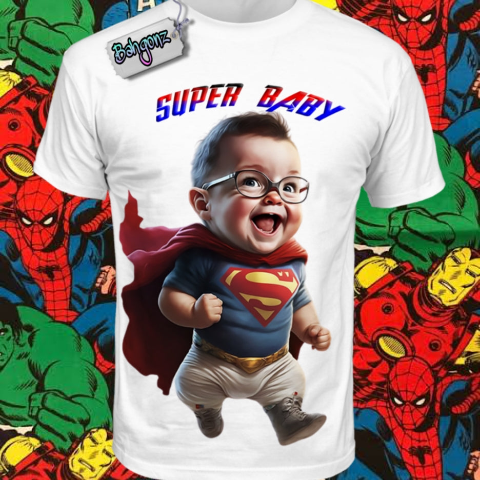 Kids Superhero T-shirt Images DTF/Sublimation Bundle