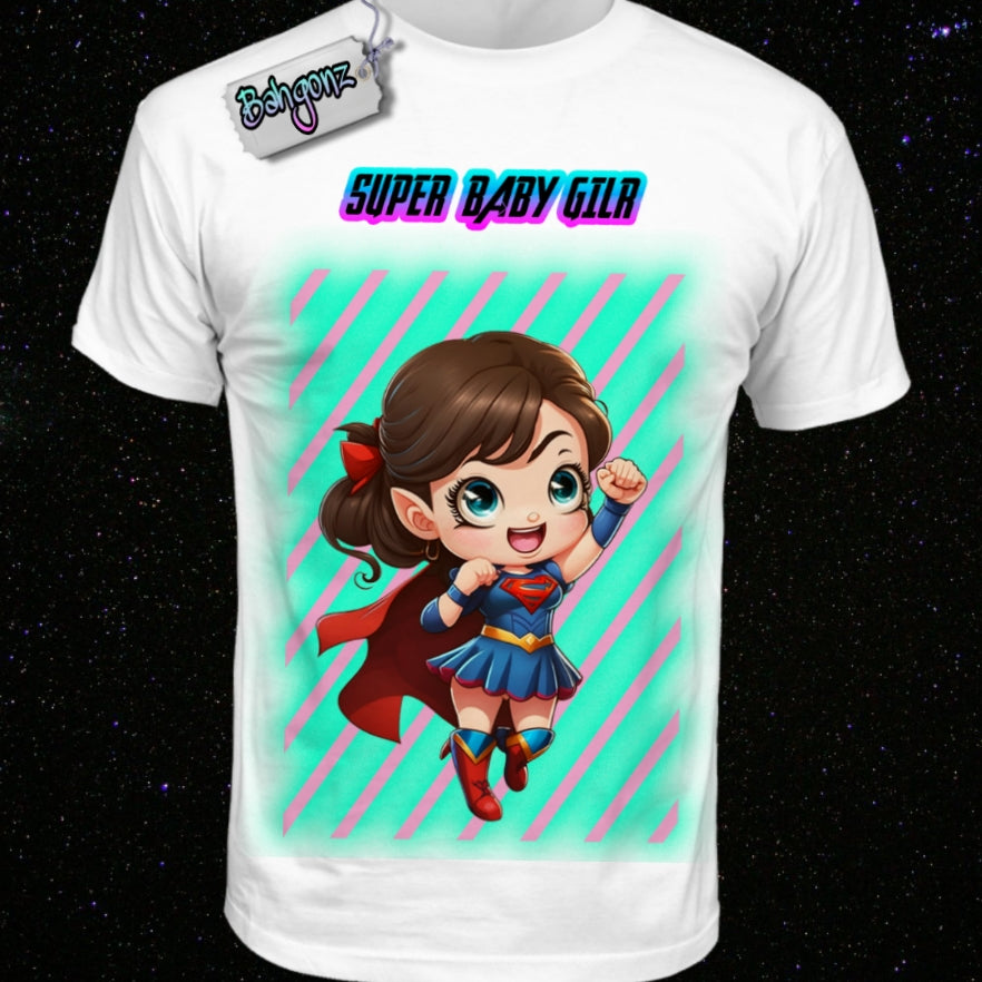 Kids Superhero T-shirt Images DTF/Sublimation Bundle