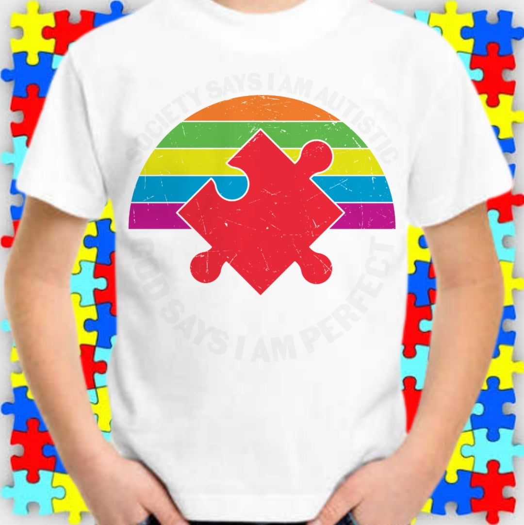 Autism Sublimation/DTF T-Shirt Images Bundle