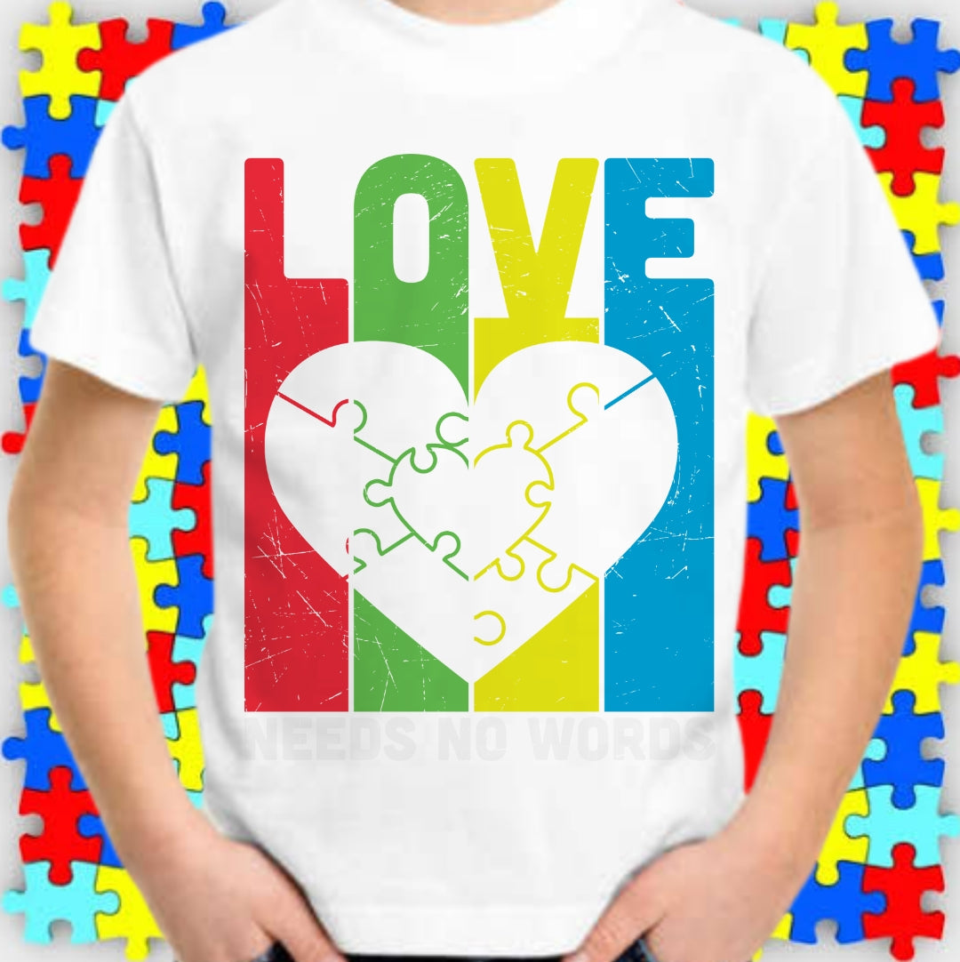 Autism Sublimation/DTF T-Shirt Images Bundle