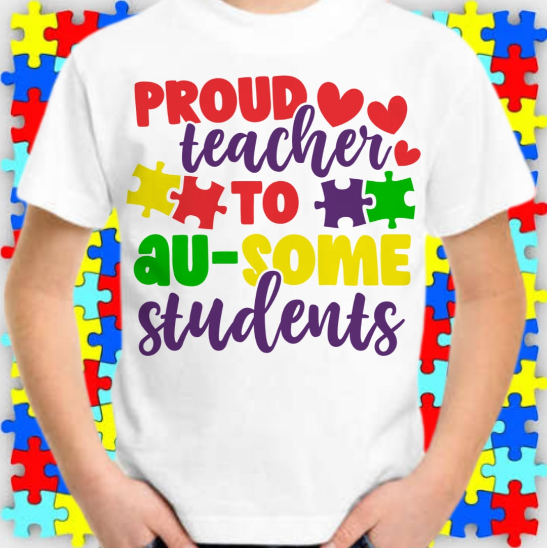 Autism Sublimation/DTF T-Shirt Images Bundle