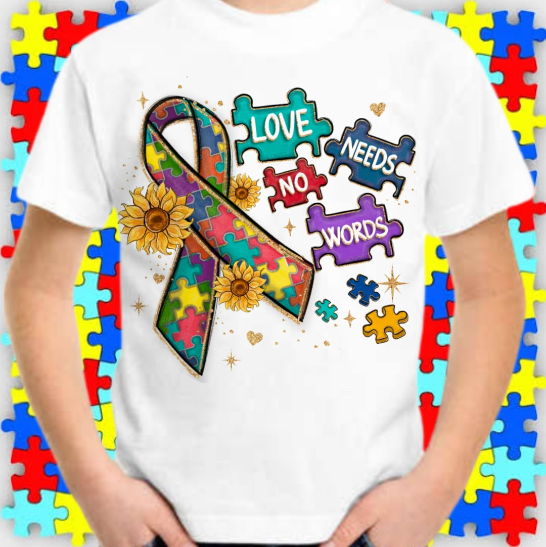 Autism Sublimation/DTF T-Shirt Images Bundle