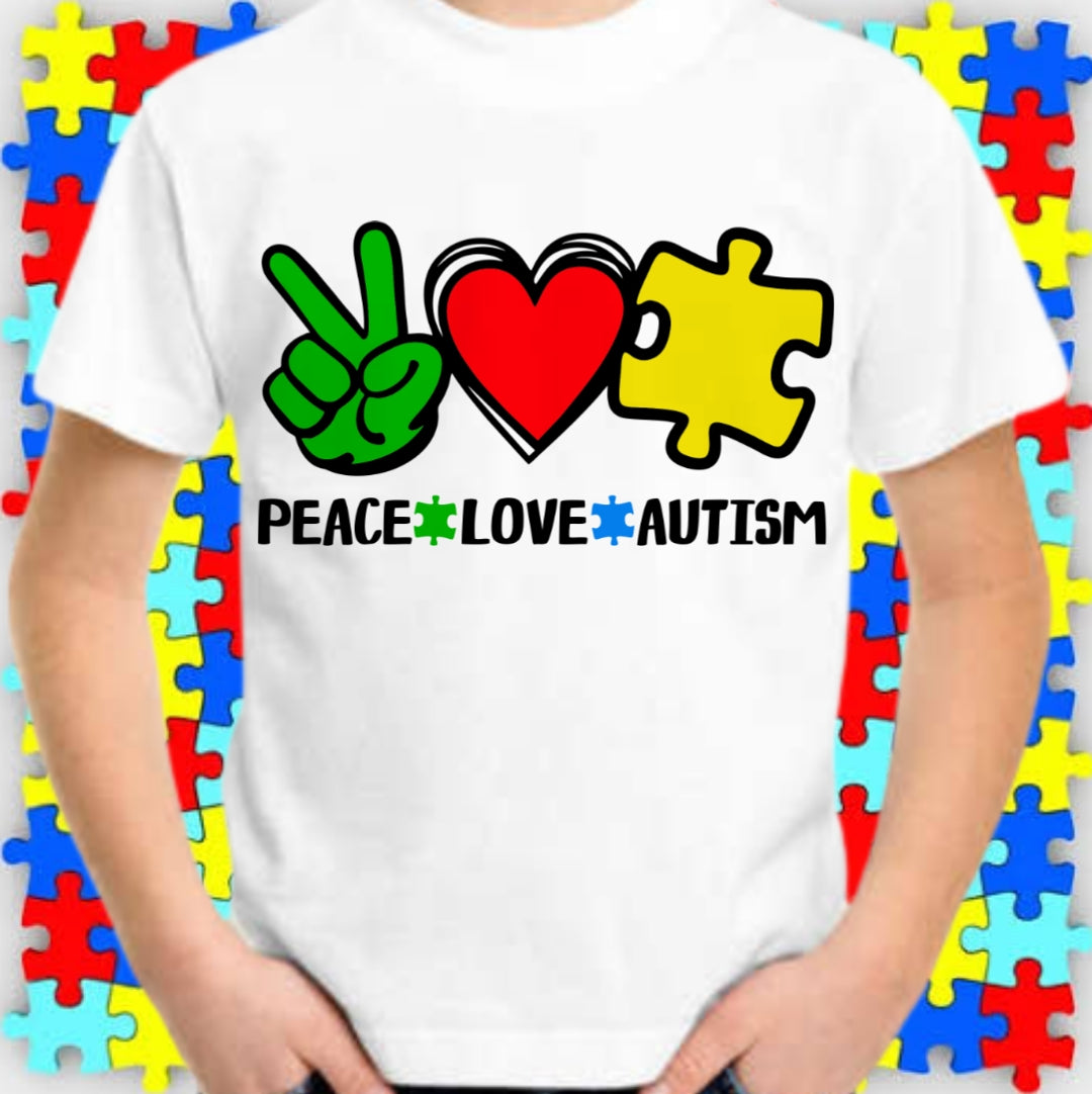 Autism Sublimation/DTF T-Shirt Images Bundle