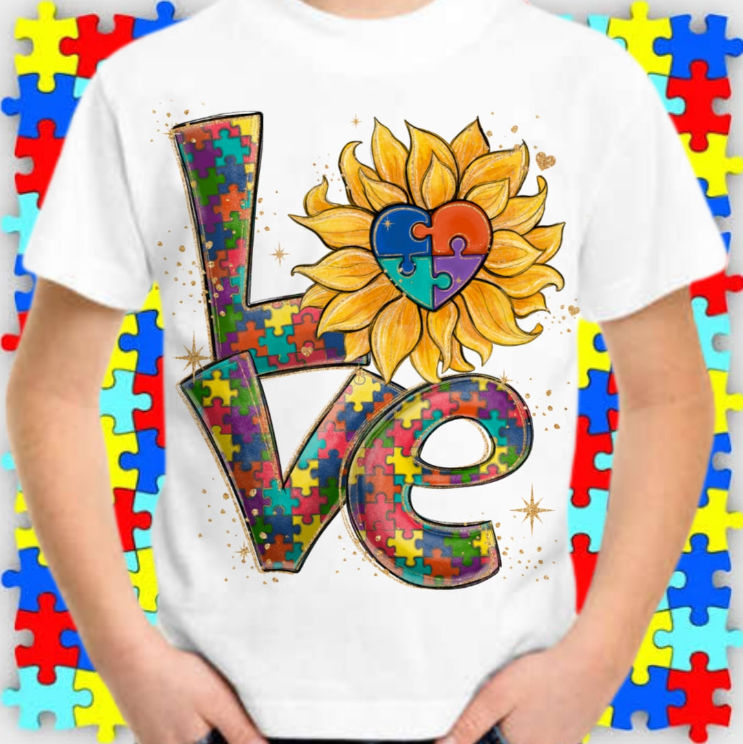 Autism Sublimation/DTF T-Shirt Images Bundle