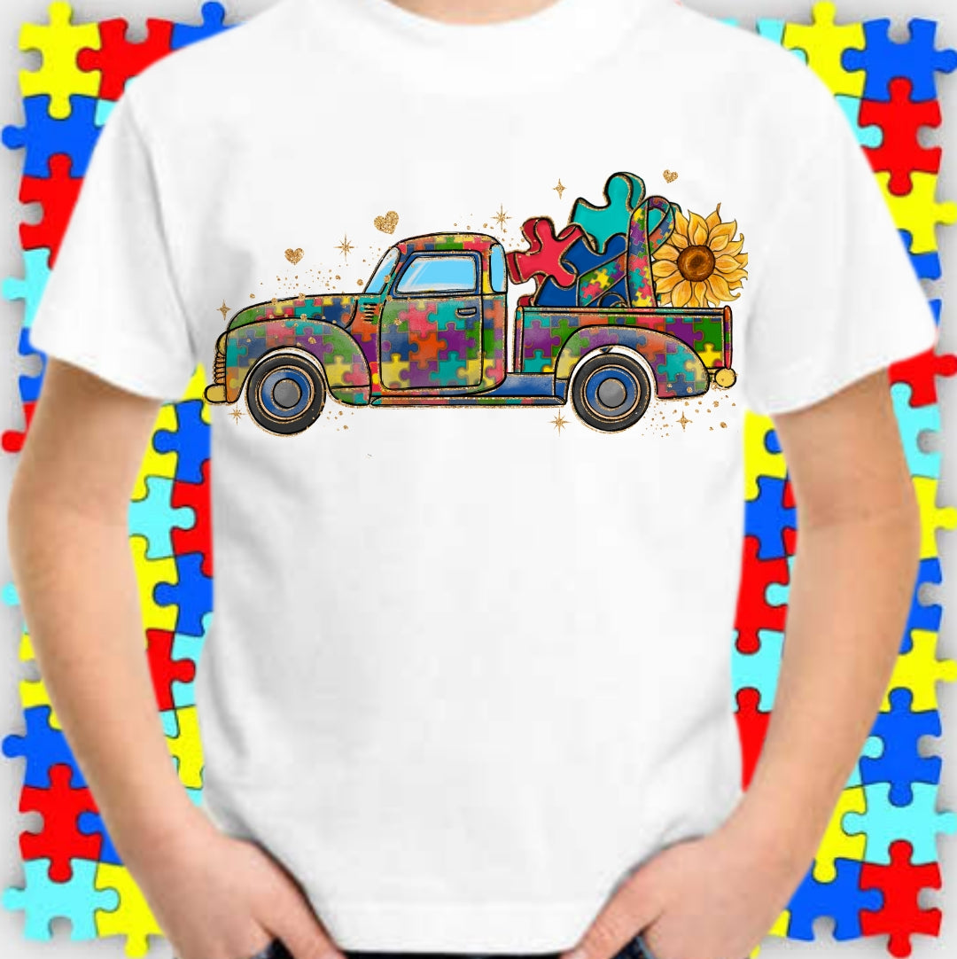 Autism Sublimation/DTF T-Shirt Images Bundle