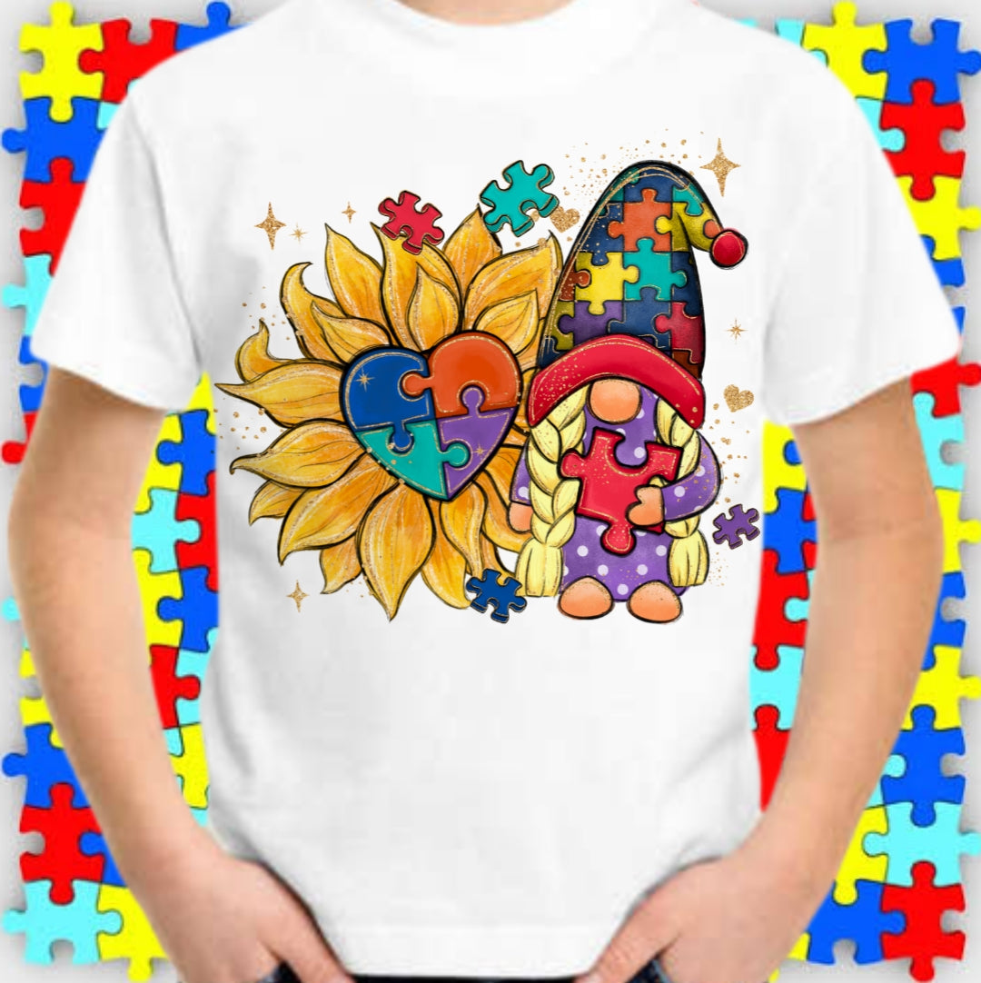 Autism Sublimation/DTF T-Shirt Images Bundle