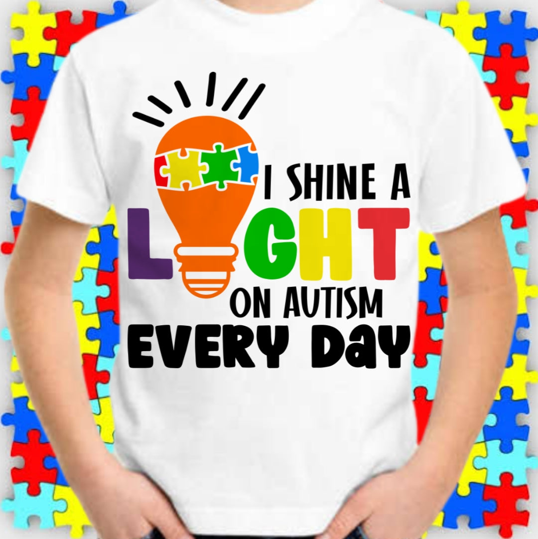 Autism Sublimation/DTF T-Shirt Images Bundle