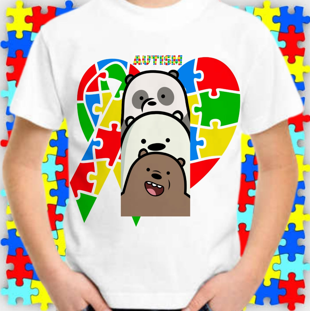 Autism Sublimation/DTF T-Shirt Images Bundle