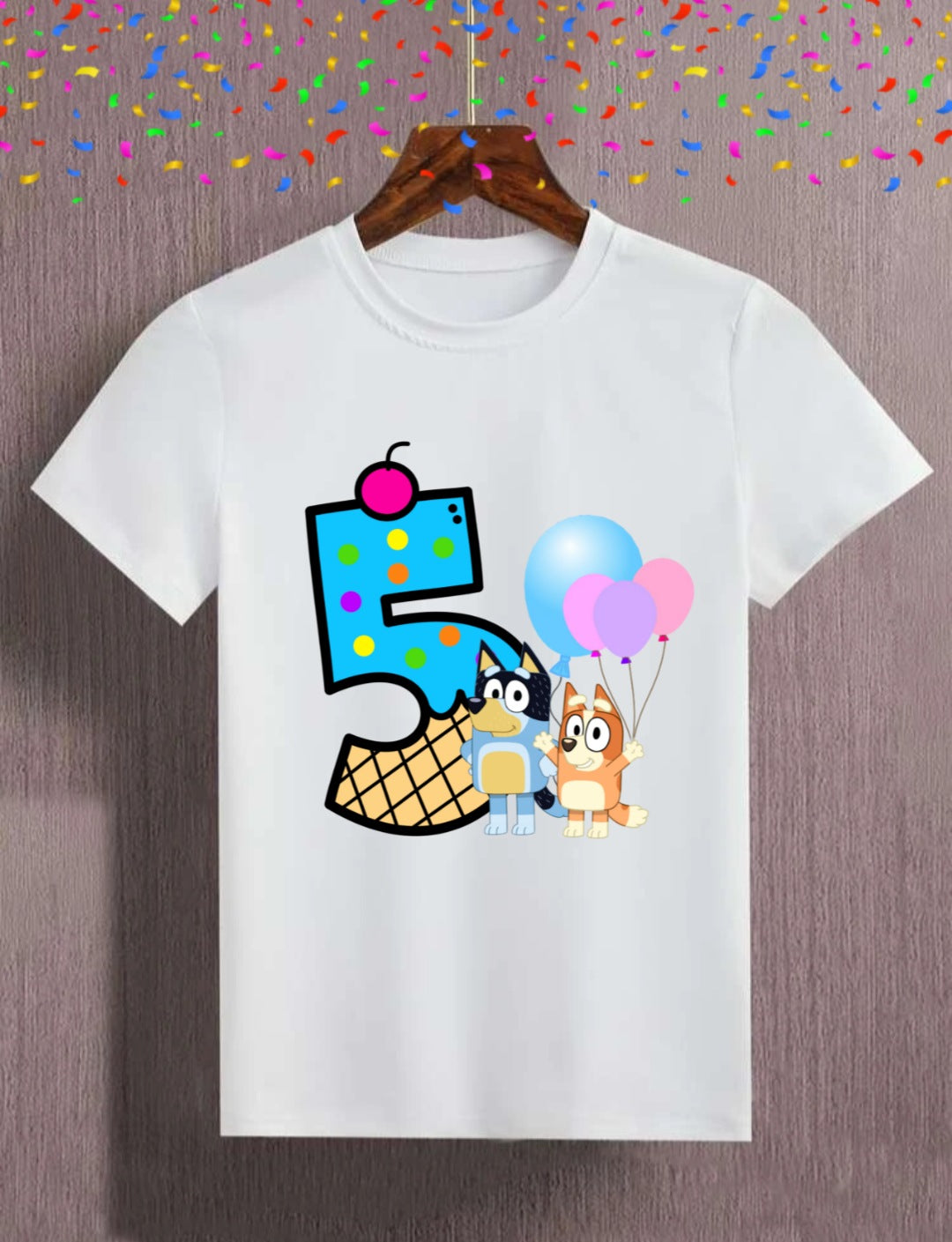 Kids Cartoon Birthday T-shirt Images DTF/Sublimation Bundle