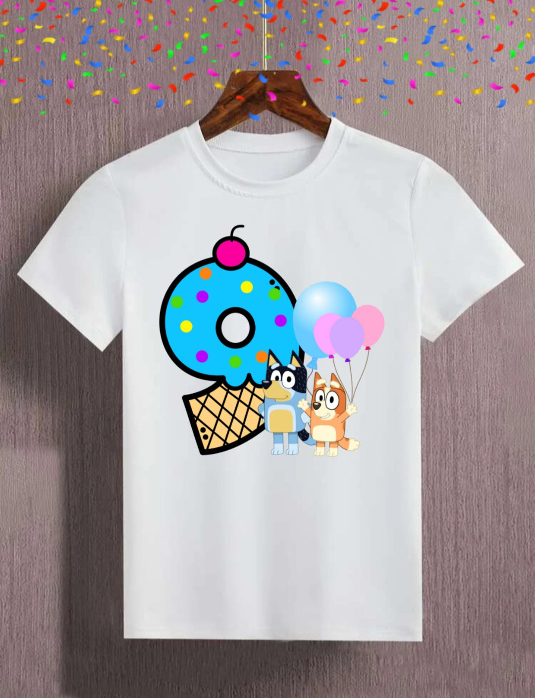 Kids Cartoon Birthday T-shirt Images DTF/Sublimation Bundle