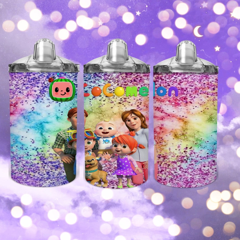 Kids Sippy Sublimation Tumbler Images Bundle