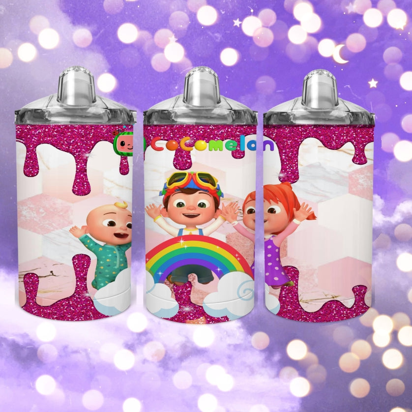 Kids Sippy Sublimation Tumbler Images Bundle